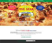 Five Star Pizza Quincy