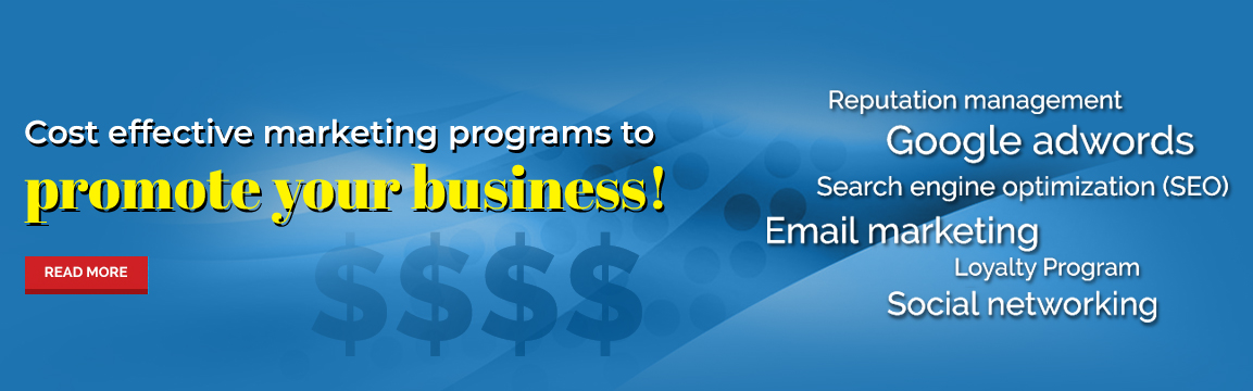 Cost effective marketing programs to promote your business